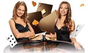 Dashboard aplikasi mobile langkahcurang menampilkan menu olahraga dan live casino